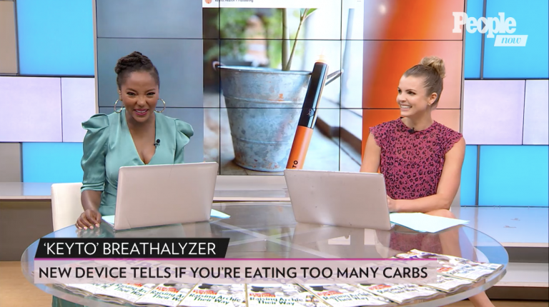 Trying keto? This breathalyzer can help track your progress​